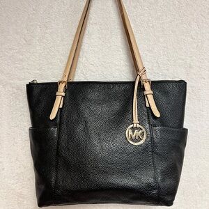 Michael Kors leather tote bag